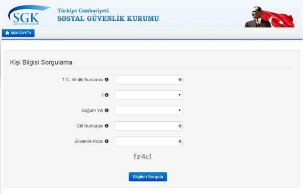 SGK sorgulama